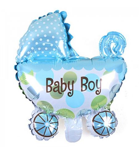 Baby Boy Cradle Foil Balloon