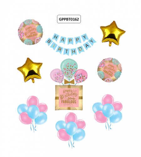 Happy Birthday Stay Fabulous Theme 36pc Set