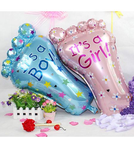 It's a Girl & It's a Boy Foil Balloon - Pack of 2