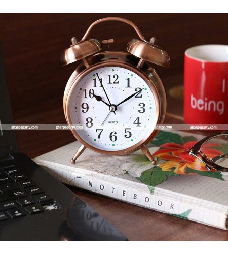 Metal Twin Bell Alarm Clock