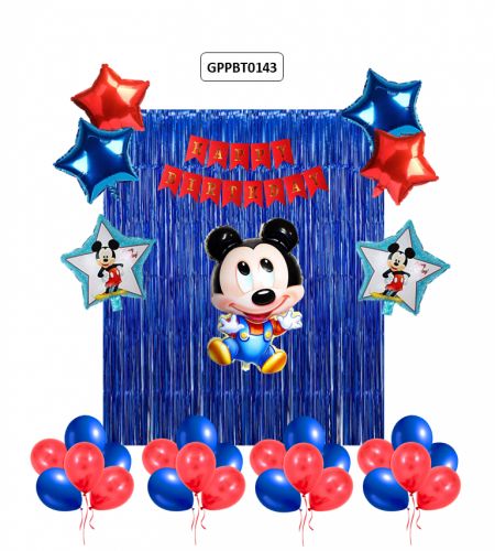 Mickey Mouse Birthday Theme 60pc Set