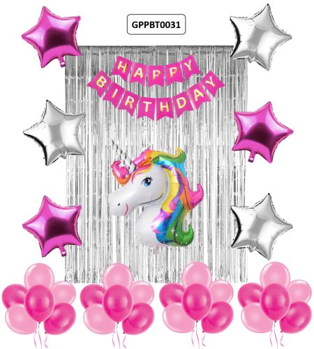 Unicorn Birthday Theme 60pc Set - GPPBT0031